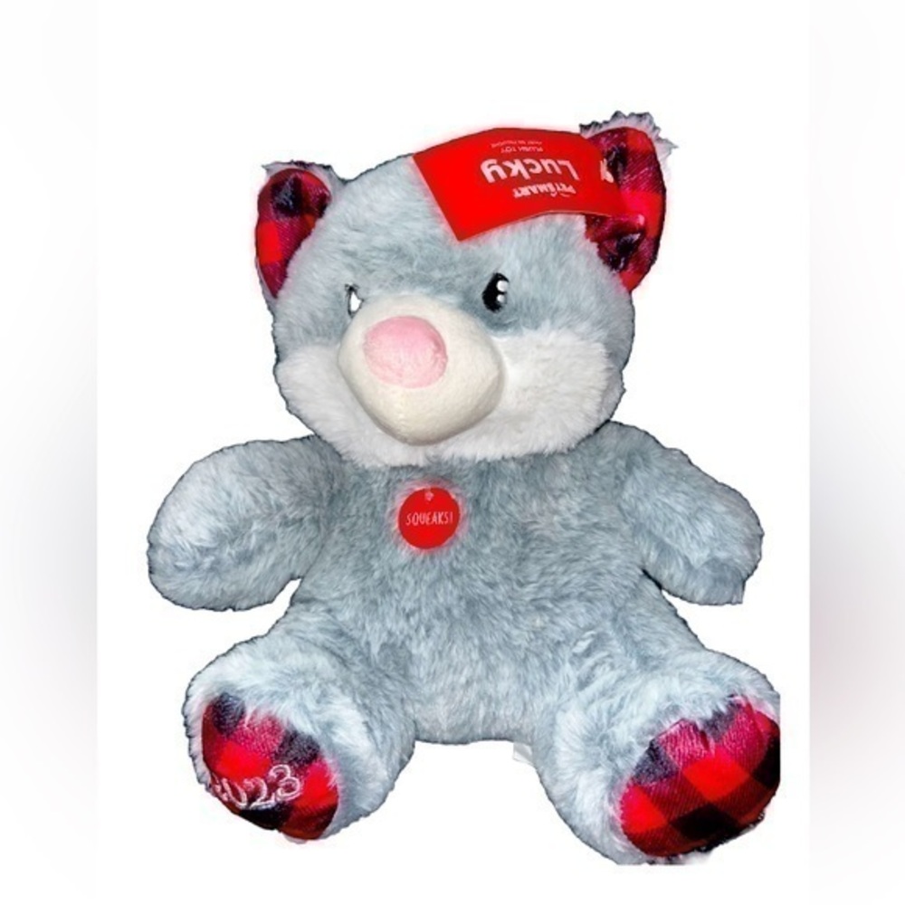 LUCKY 2023 pet toy new with tags PLUSH TOY
JOUET EN PELUCHE